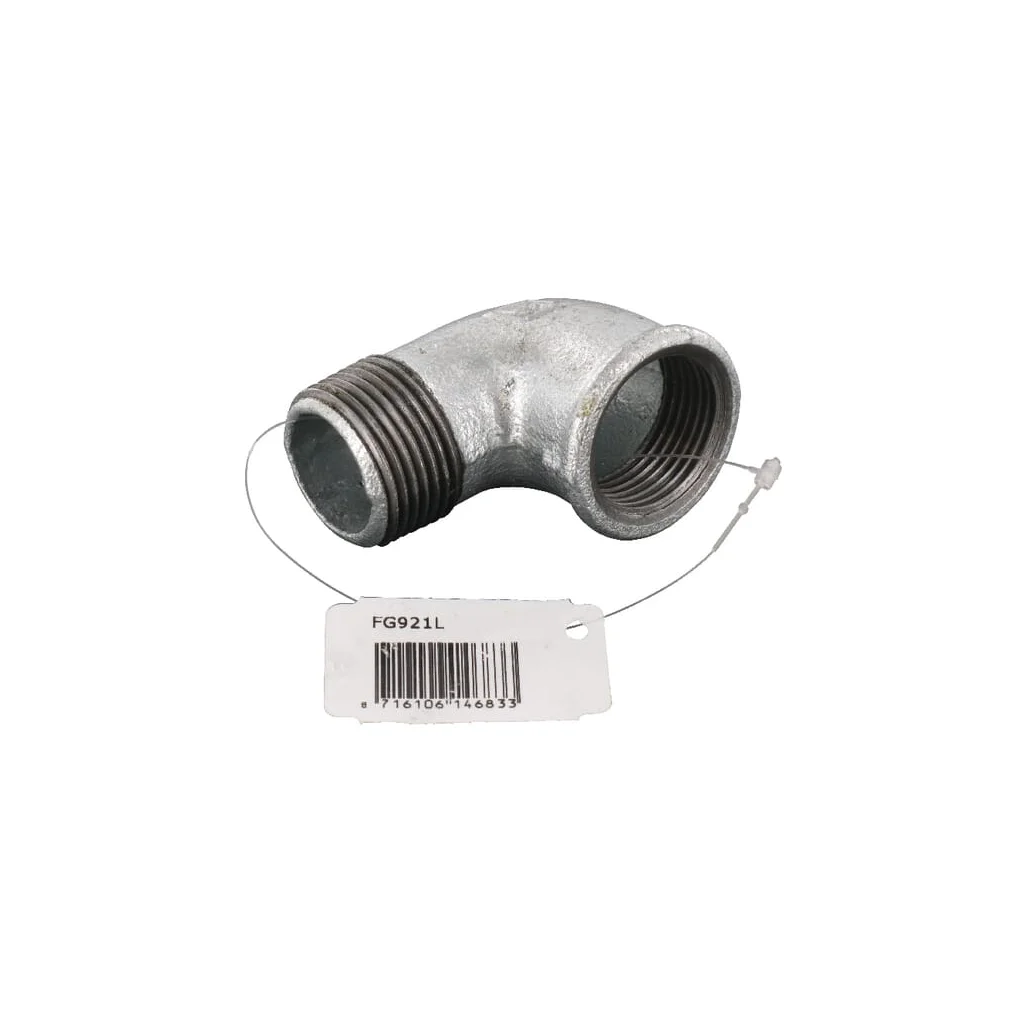 [AMAT2-297310] Cot zincat filet interior/filet exterior 1" FG921L
