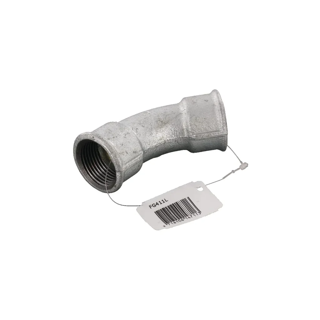 [AMAT2-297552] Cot 45° galv. 2xF 1" FG411L