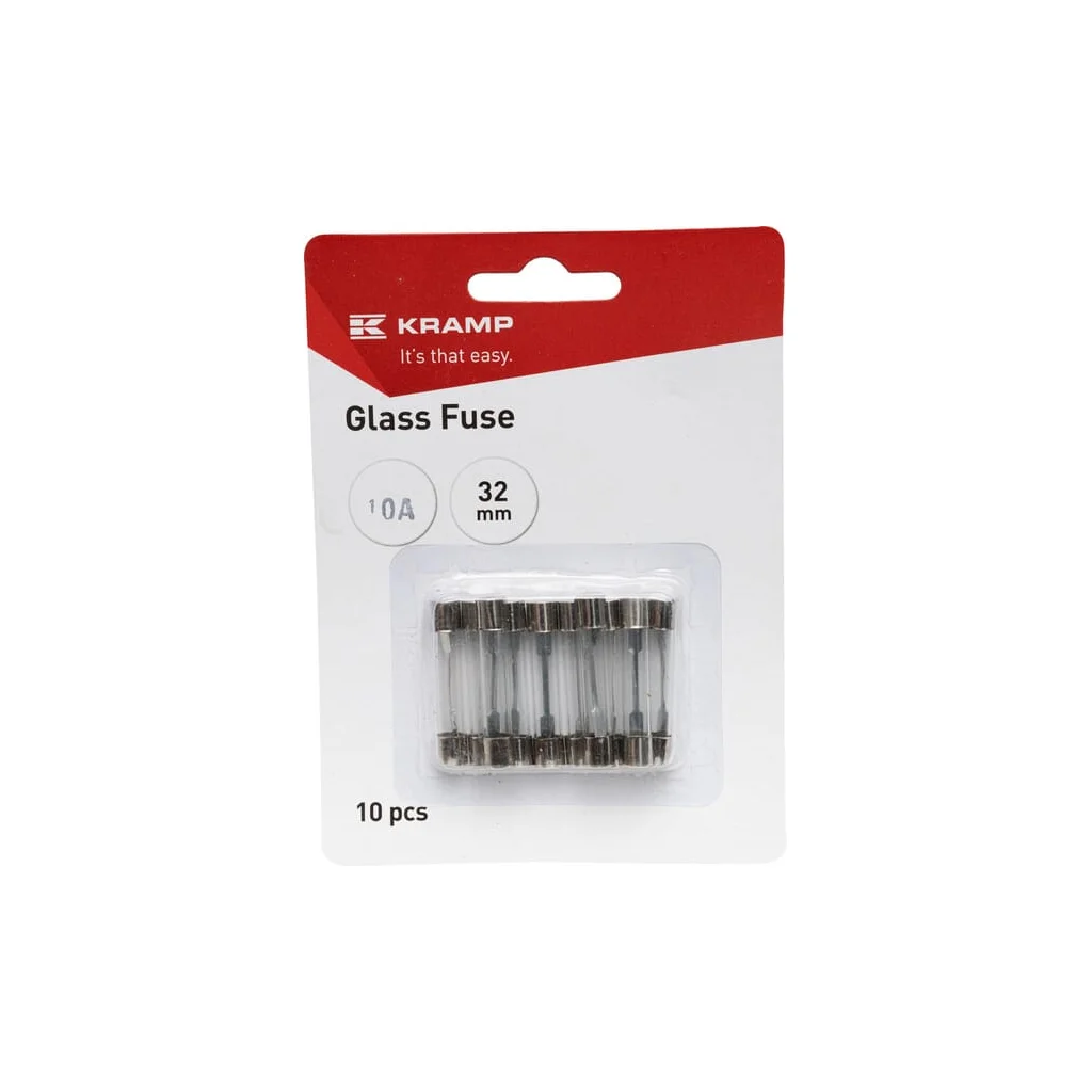 [AMAT2-301677] Siguranță fuzibilă din sticlă 10A 32mm (x10) FS1510A