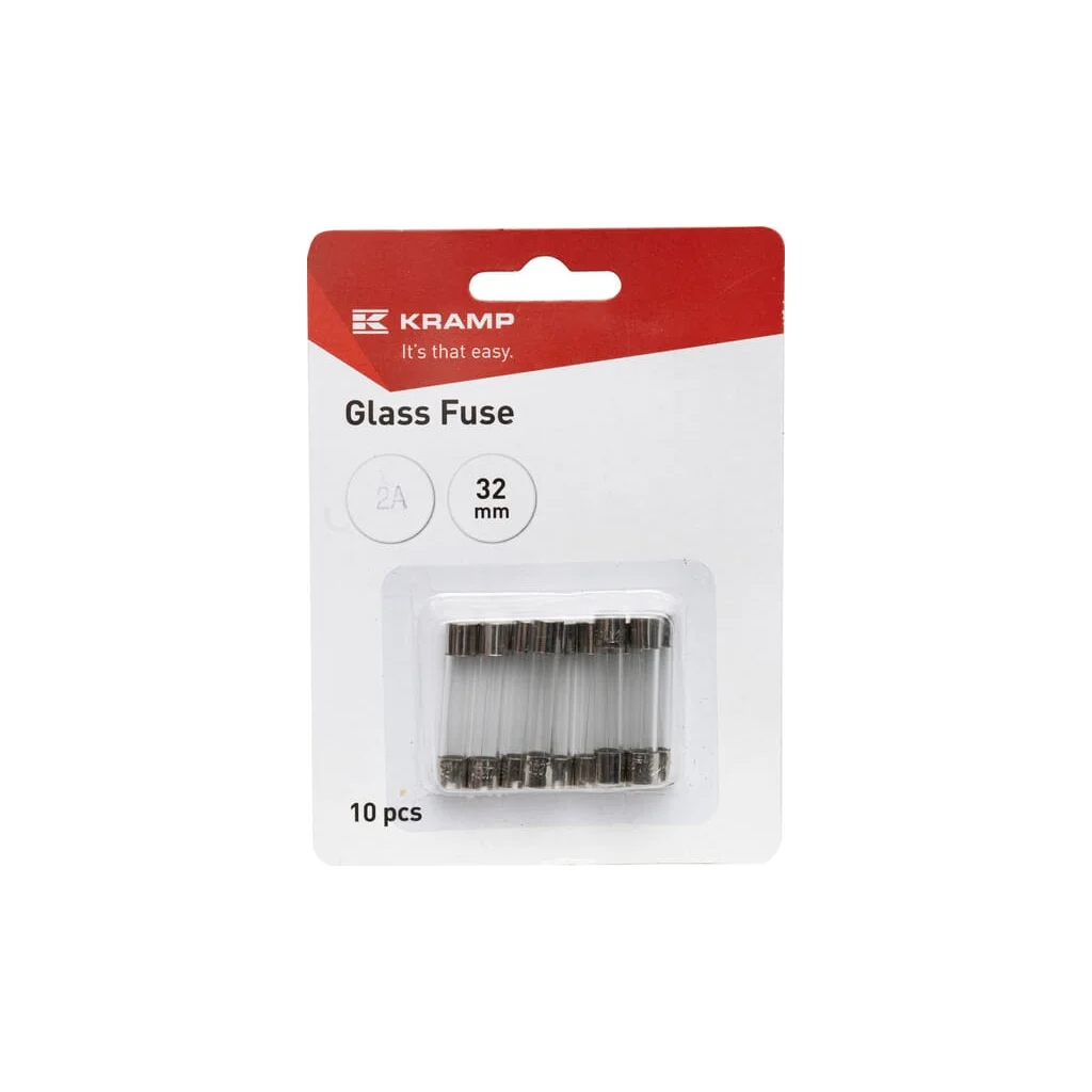 [AMAT2-301892] Siguranță fuzibilă din sticlă 2A 32mm (x10) FS1502A