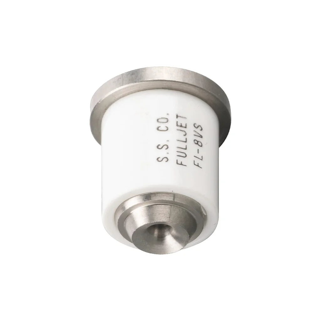 [AMAT2-300303] Duză con complet FL 08 albă din oțel inoxidabil TeeJet FL8VS