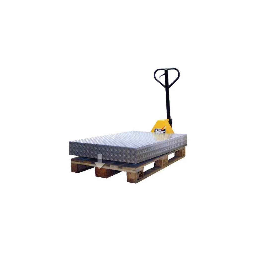 [AMAT2-300916] Stand prezentare mobil tablă cu model mărime europalet FGP500002