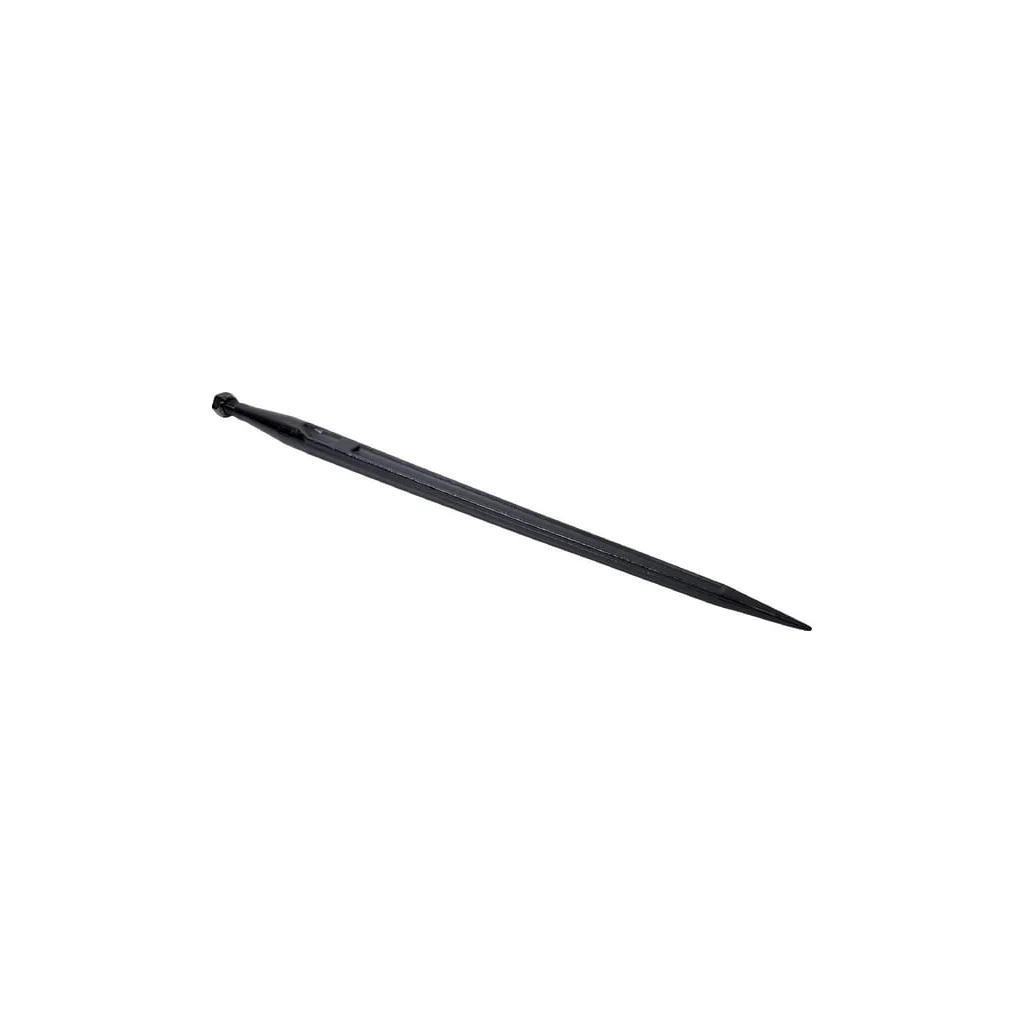 [AMAT2-301260] Dinți încărcător, drepți, secțiune dublă T 36x810mm, vârf ascuțit cu piuliță M22x1.5mm, negru FT1KR
