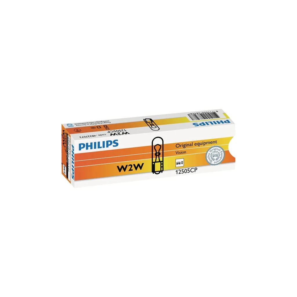[AMAT2-309357] Bec convențional W2W 12V 2W W2x4.6d Philips GL12505CP
