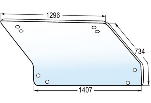 [AMAT1-14348] Geam Spate Fiat 5129357
