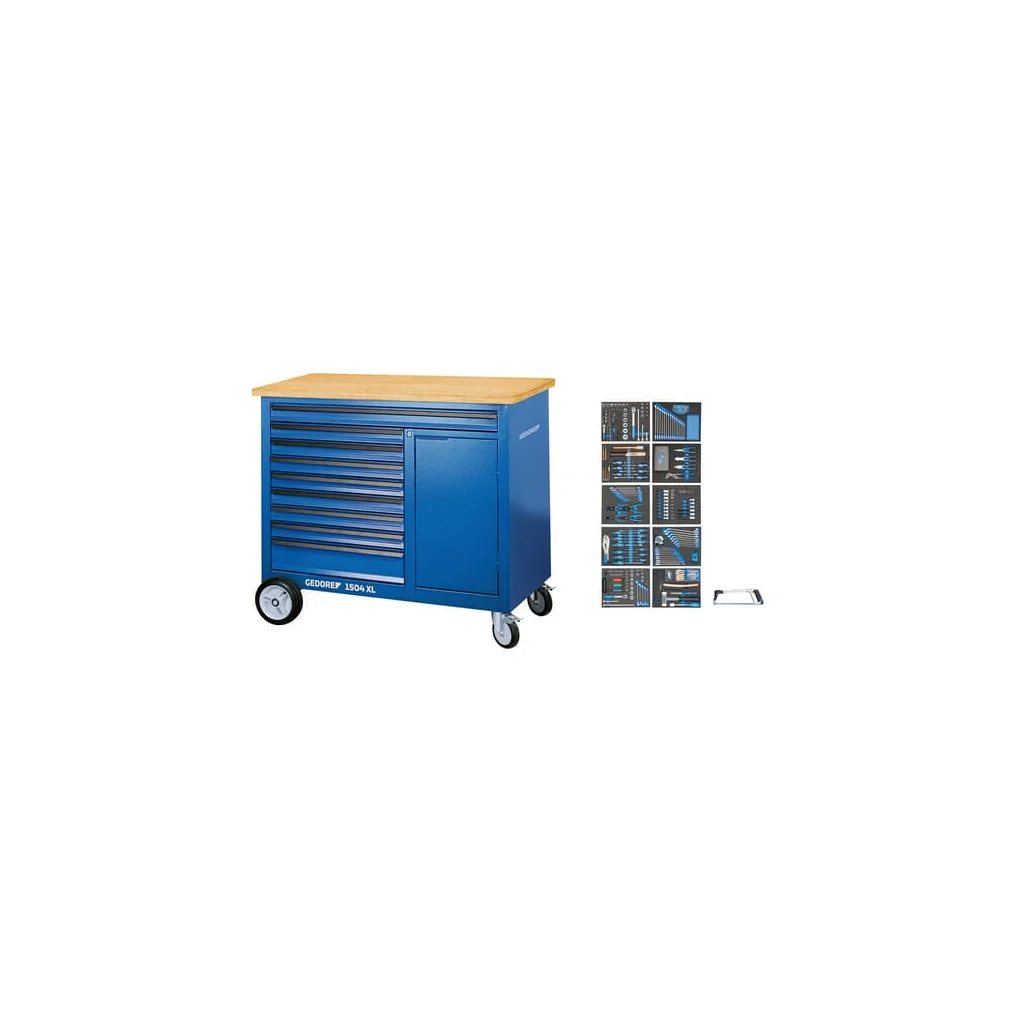 [AMAT2-310465] Banc de lucru + scule 308 componente GW1504XLTS308