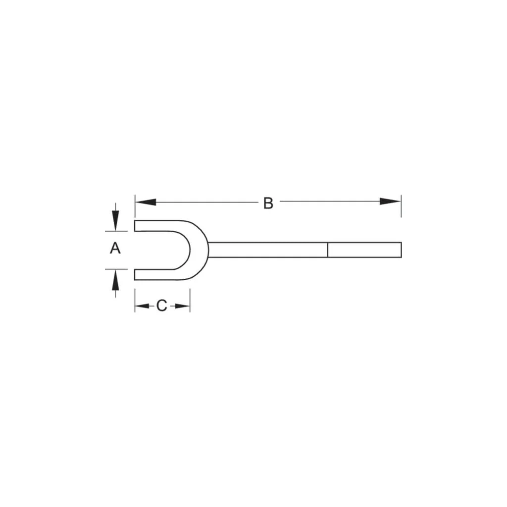 [AMAT2-315638] Furcă demontare / asamblare 18mm HG1701