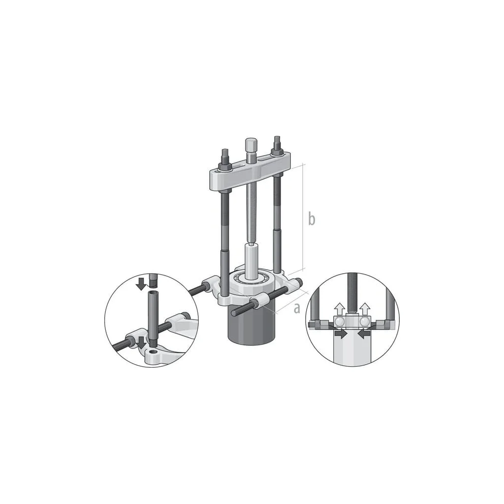 [AMAT2-315714] Extractor cu filet pentru grinzi HG1383