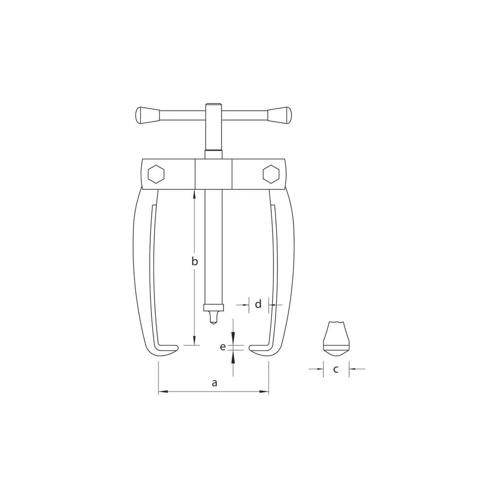 [AMAT2-315814] Extractor cu 2 brațe 50x70 mm HG1180XS