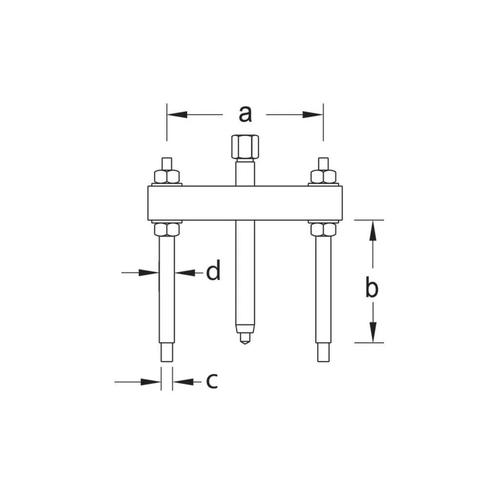 [AMAT2-315850] Extractor cu filet pentru grinzi HG1380