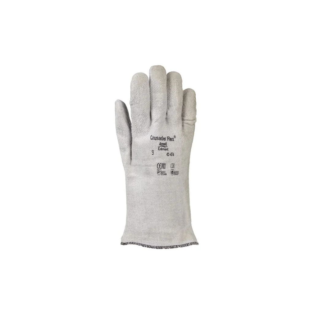 [AMAT2-317225] Mănuși de lucru gri, lungime 33cm, mărimea 10/XL, Crusader Flex de la Ansell HS4247410