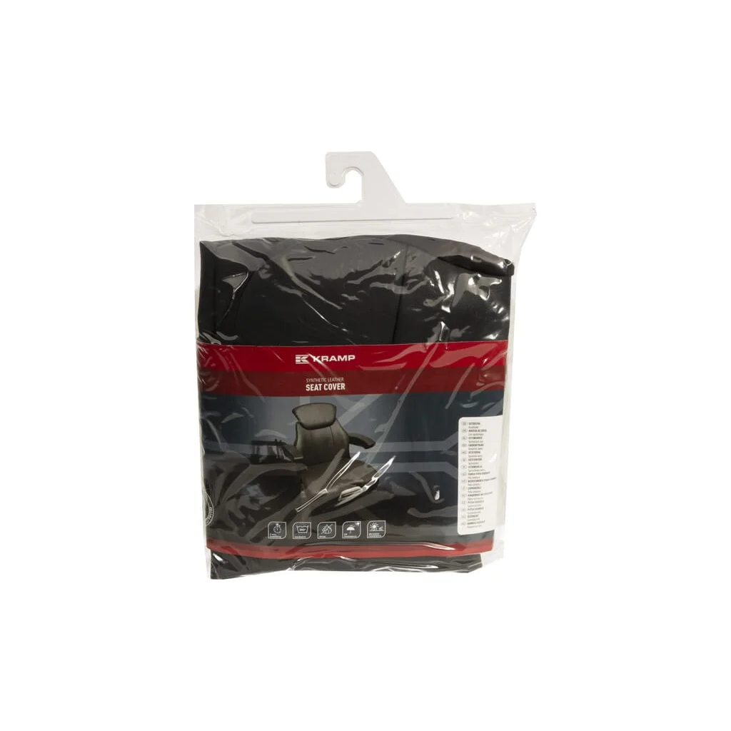 [AMAT2-318508] Husă scaun PVC neagră potrivită pentru Grammer I60046KR