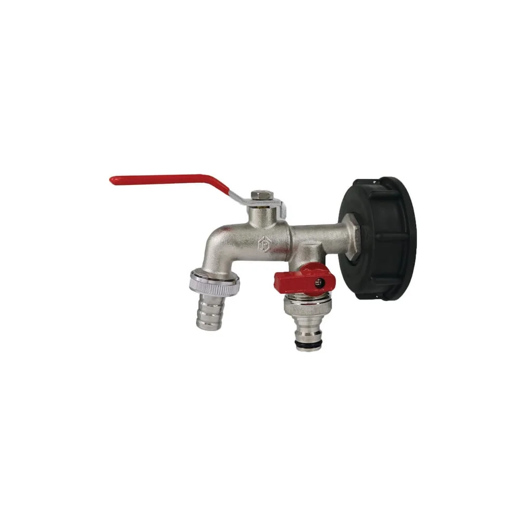 [AMAT2-318672] Adaptor IBC S60x6 cu ieșire dublă de 1/2" IBC212