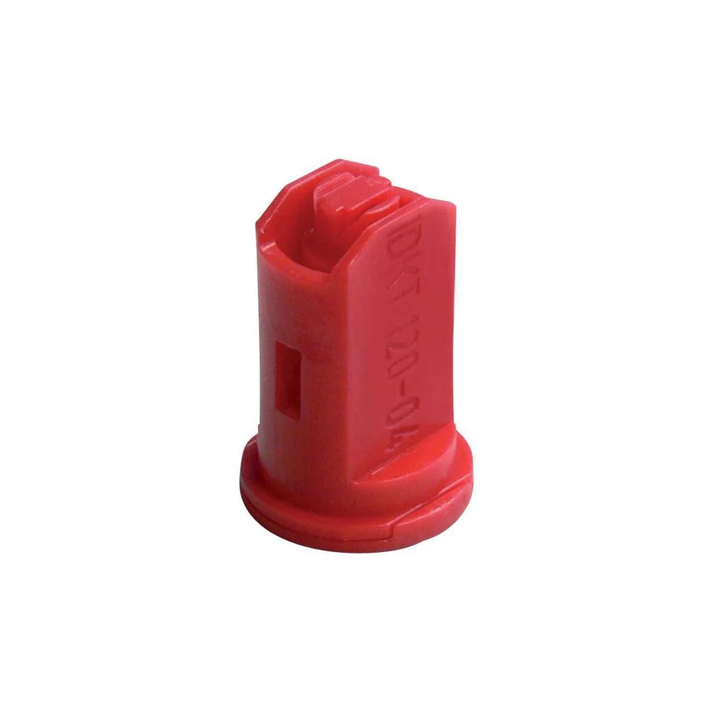 [AMAT2-318945] Duză cu ventilator dublu pentru injecție de aer IDKT 120° 04 plastic roșu Lechler IDKT12004POM