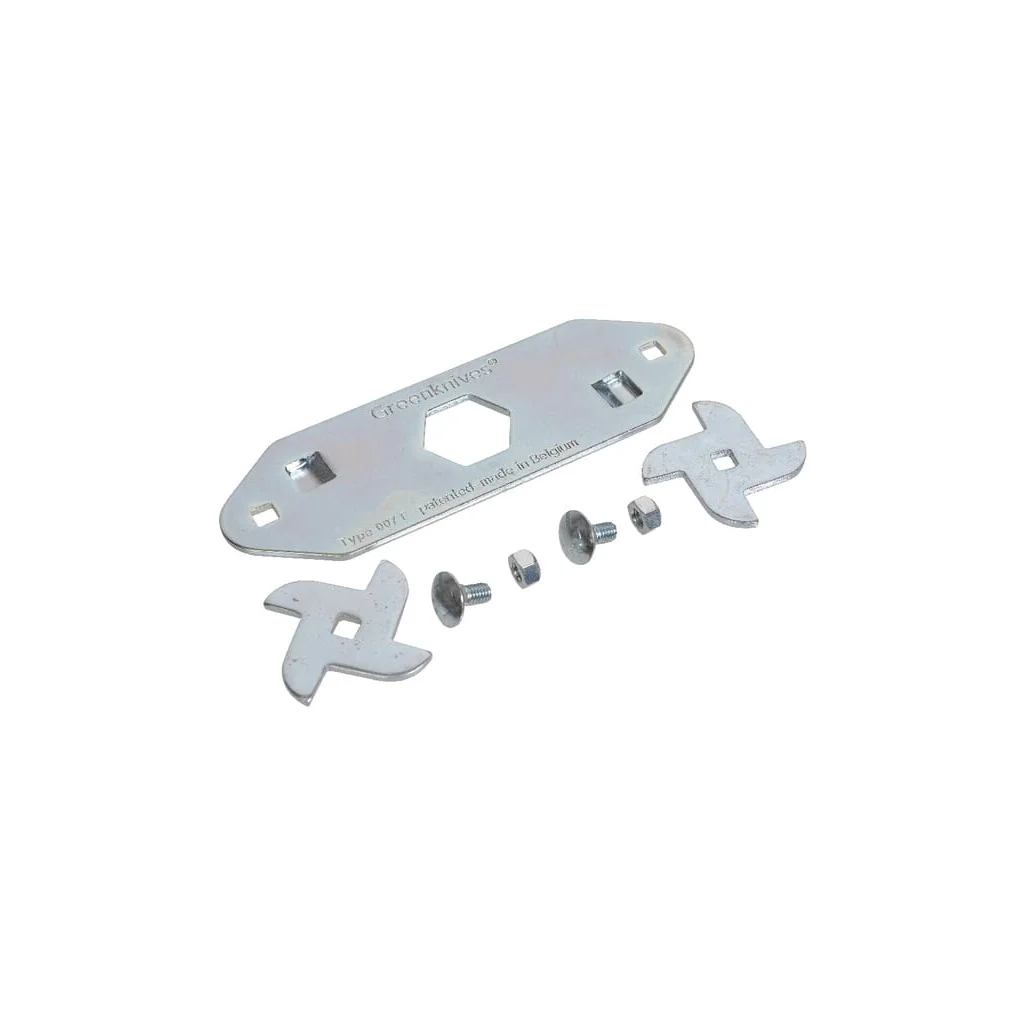 Lame de demachiere, complete, fixe (10x) JBGSET007F