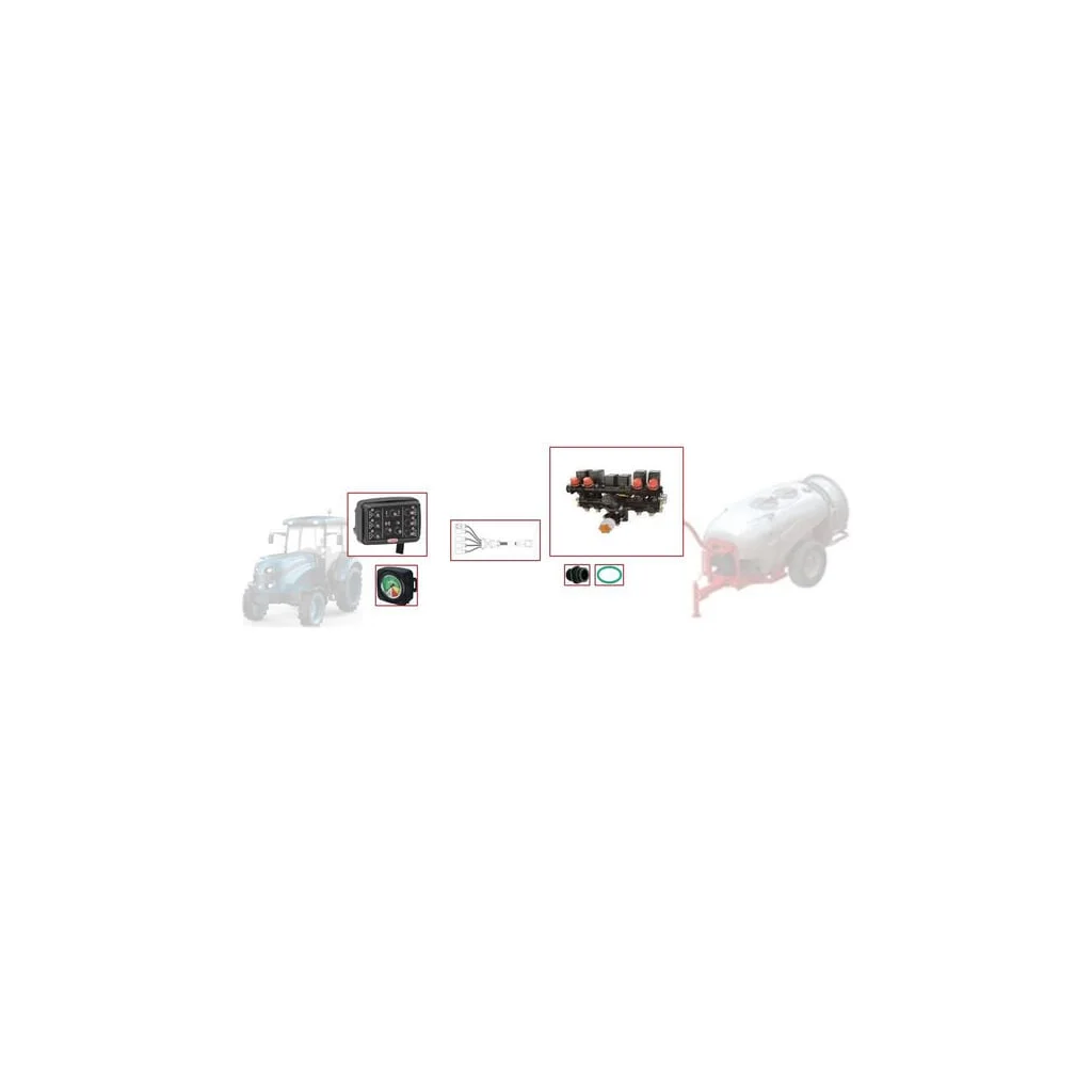 [AMAT2-326844] Pulverizator, cu cutie de comutare, cu 4 căi KITA4