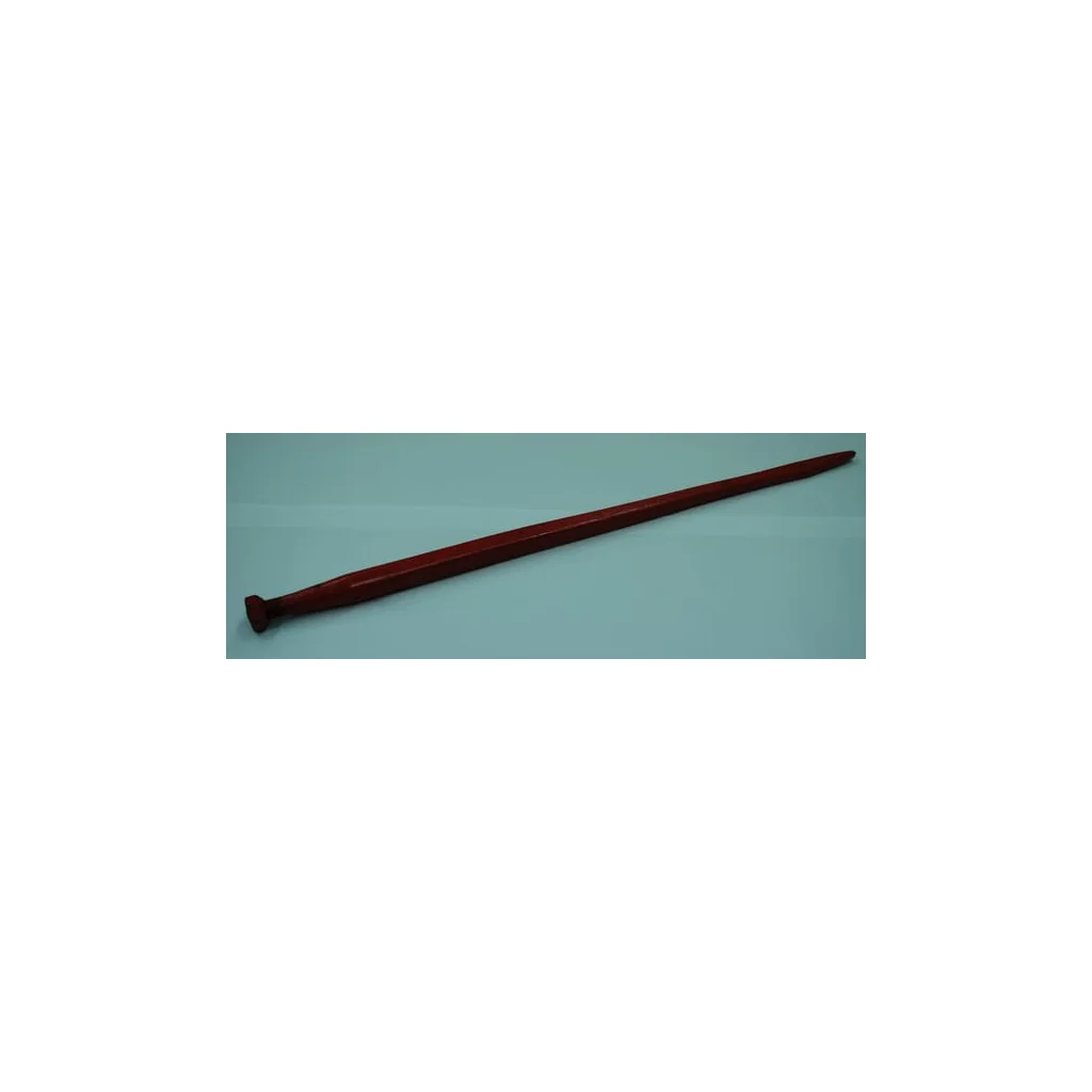 [AMAT2-327331] Dinte de încărcător, frontal, secțiune pătrată 45x1100mm, vârf aplatizat cu piuliță M30x2mm, roșu, Kverneland KK241165