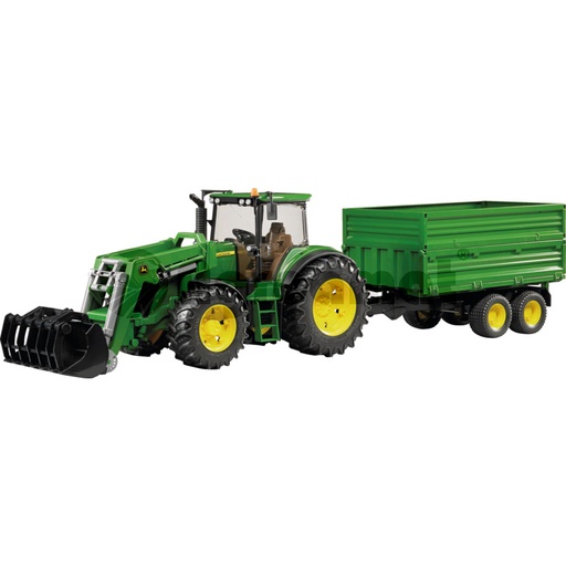 [AMAT3-90026] Tractor cu incarcator frontal si remorca ax tandem