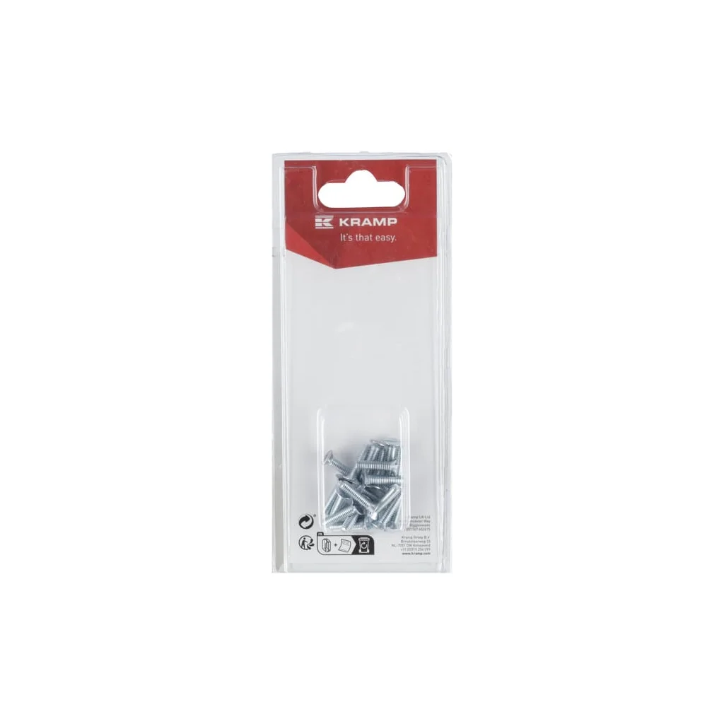 [AMAT2-329343] Șurub cap înecat crestat M4 x 16mm (20) KR963416P20B