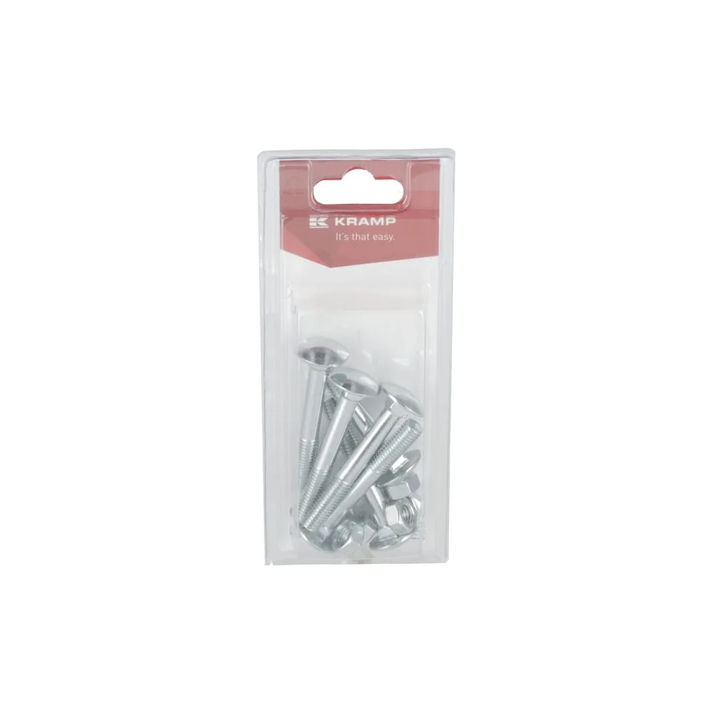 [AMAT2-329365] Șurub cu cap bombat și piuliță M8 x 60mm, 4.6 (6) KR603860P06B