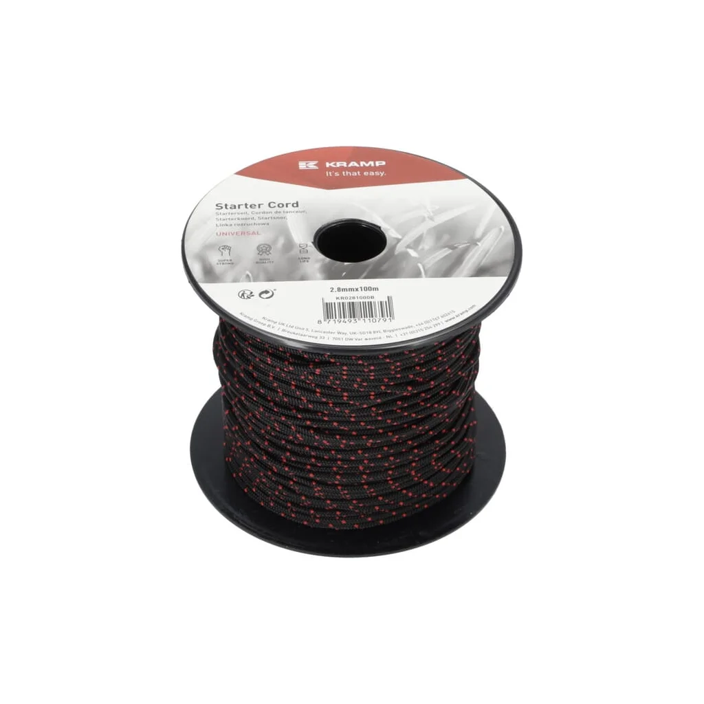 [AMAT2-329452] Cablu demaror, 2,8mmx100m, negru KR0281000B