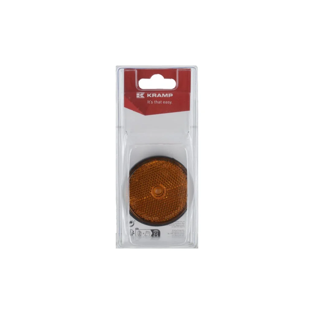 [AMAT2-329568] Reflectorizant rotund portocaliu Ø60mm (2) KR484066P02B