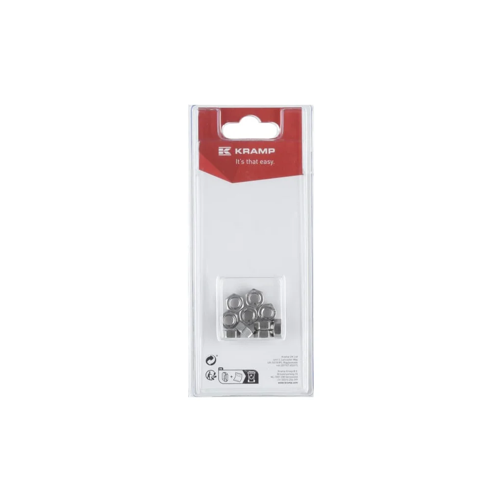 [AMAT2-329964] Piuliță din oțel inoxidabil M6 x 1,0, S.S. (10) KR9346RVSP10B
