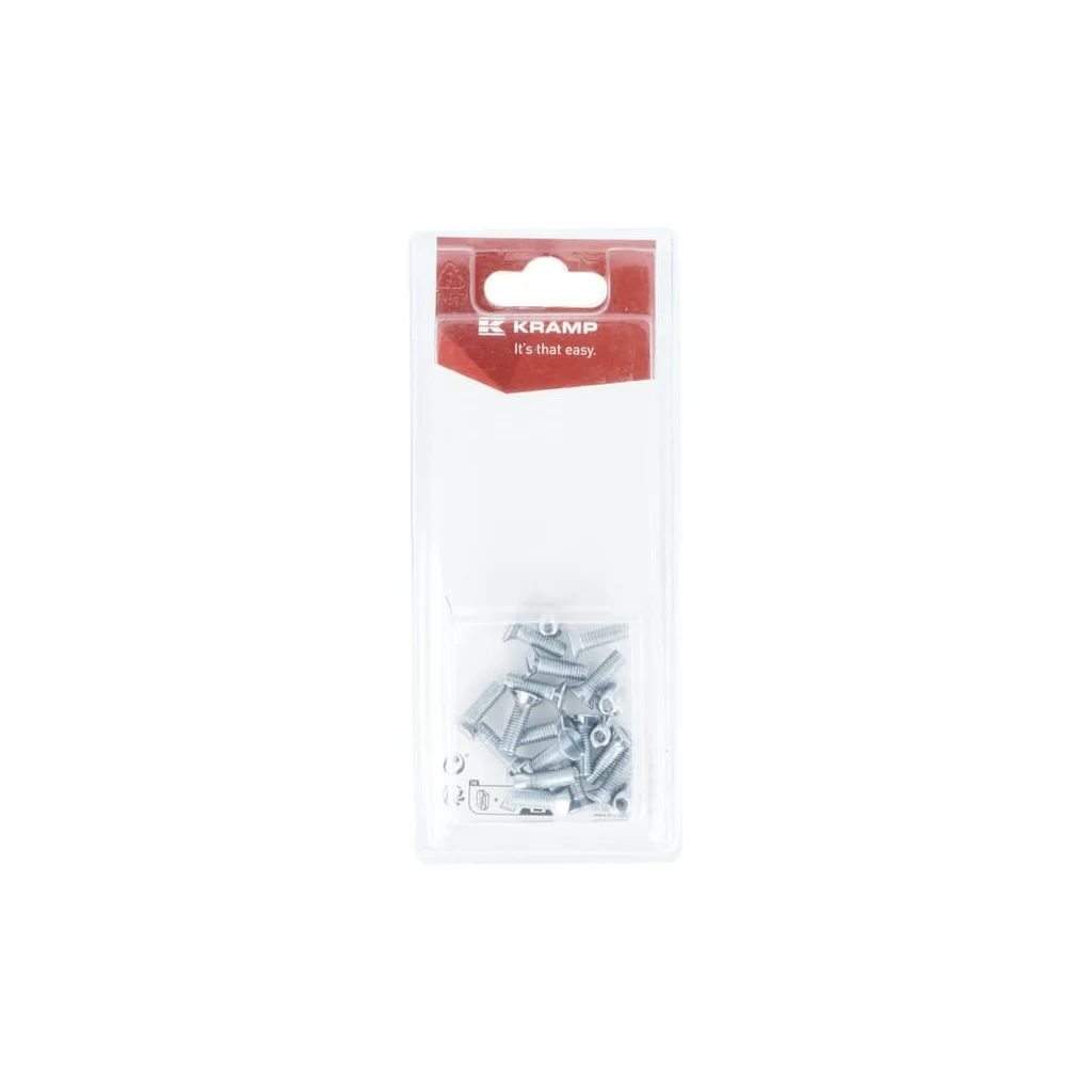 [AMAT2-330002] Șurub cap înecat crestat M5 x 16mm (20) KR963516P20B