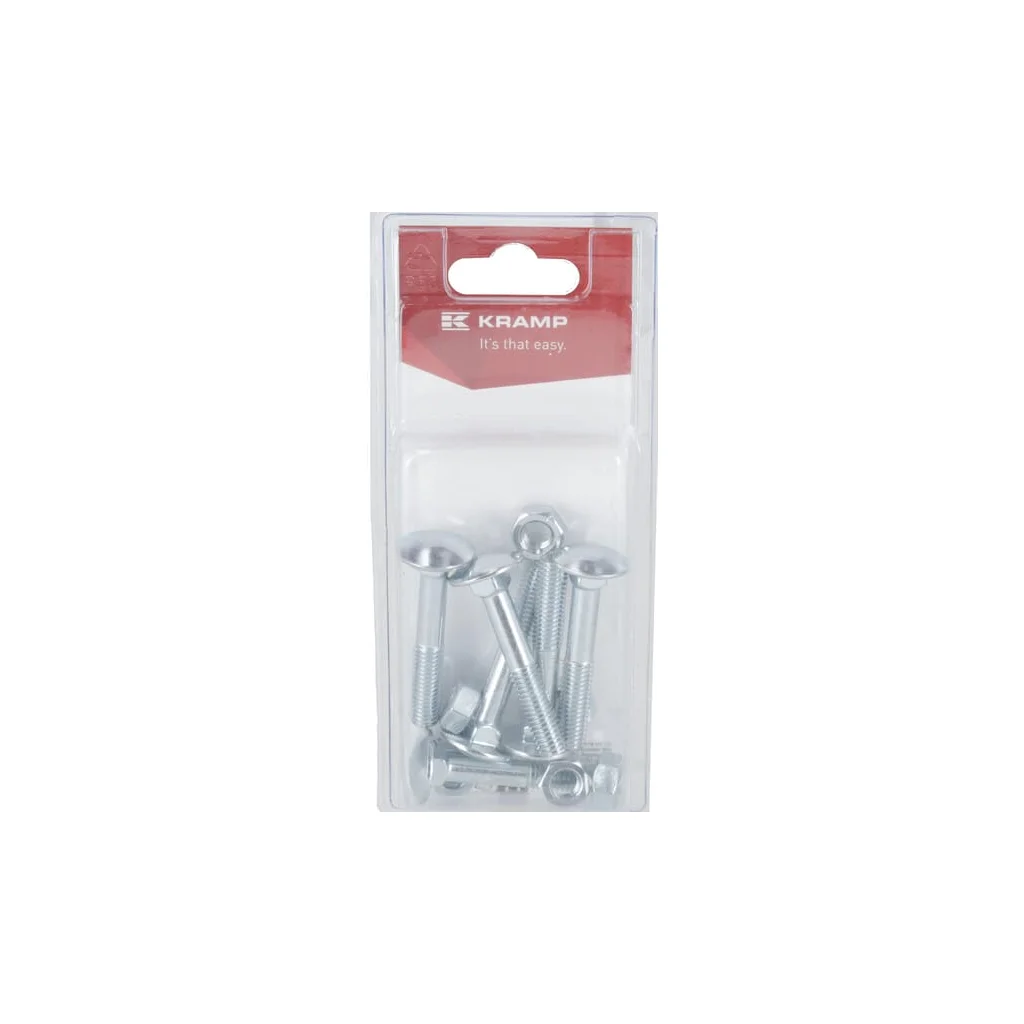 [AMAT2-330034] Șurub cu cap bombat și piuliță M8 x 50mm, 4.6 (6) KR603850P06B