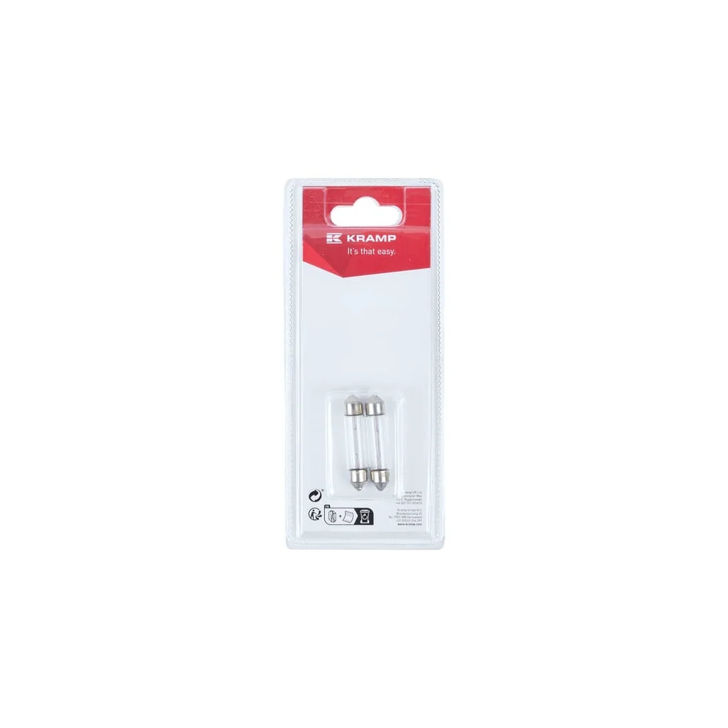[AMAT2-330165] Bec 12V x 5W, SV8.5 (2) KRGL12225P02B