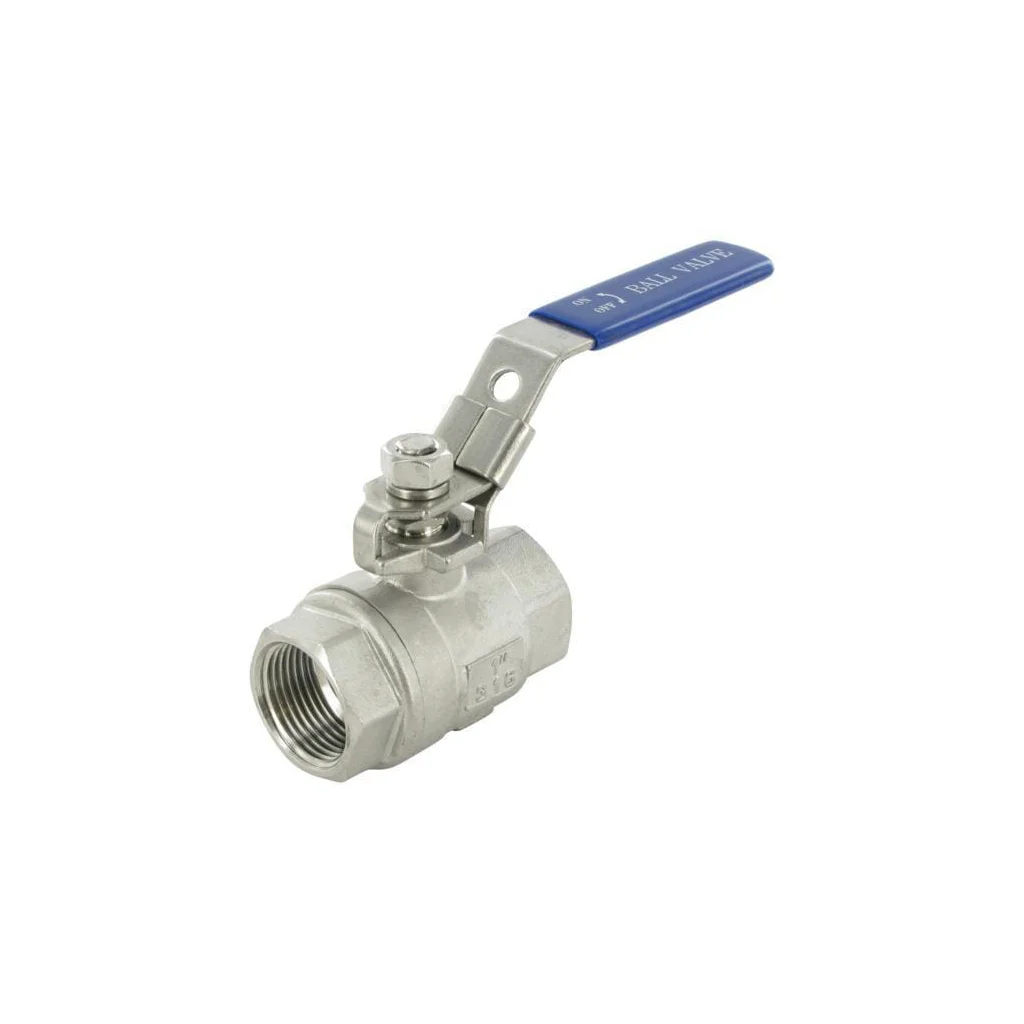 [AMAT2-330322] Robinet cu bilă din oțel inoxidabil 2xIG 1'' KS1FRVS