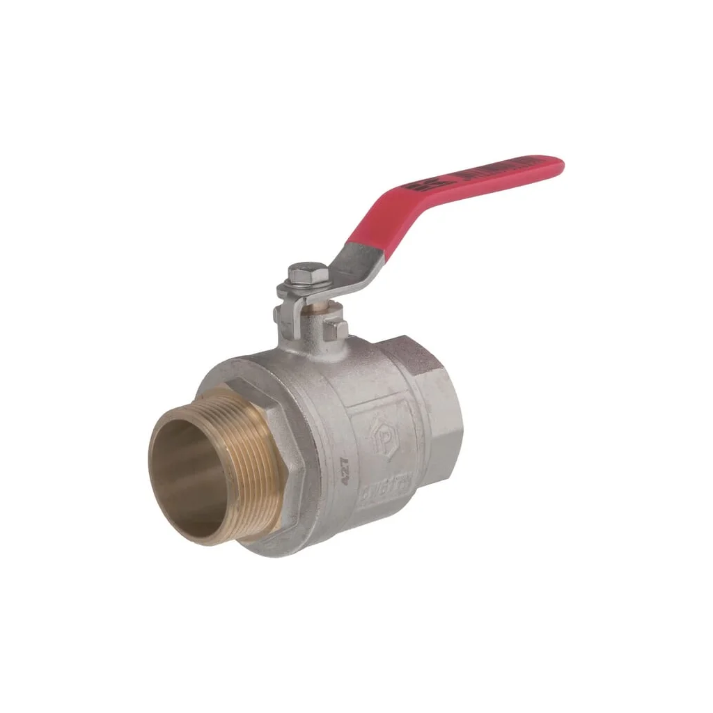 [AMAT2-330433] Robinet cu bilă BSP tată/mamă 1 1/2", mâner oțel inoxidabil KS112MKR