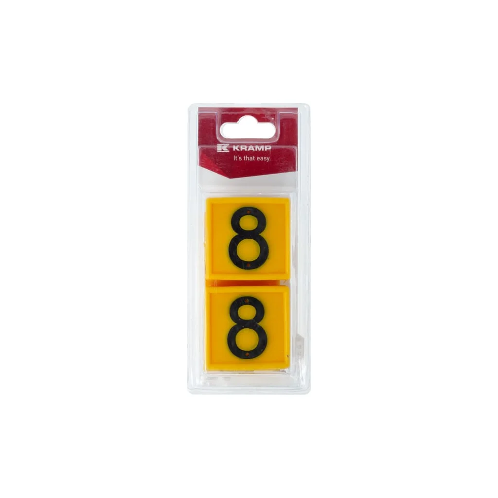 [AMAT2-330438] Plăcuță cu numere Nr:8 (6) KRVV10108P06B