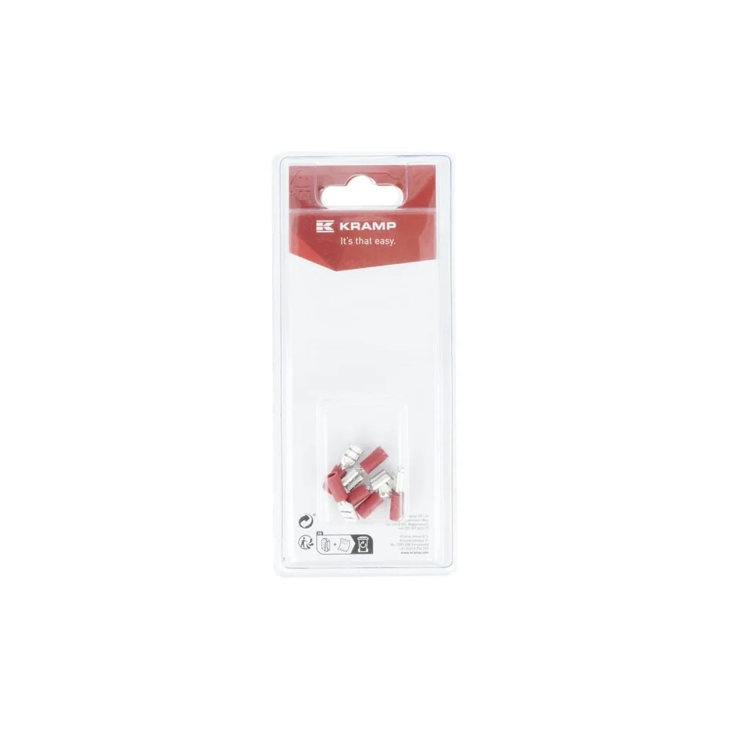 [AMAT2-330494] Terminal cablu mamă, roșu 6,3x0,8mm - 0,5-1,0mm² (6) KRLA9075P06B