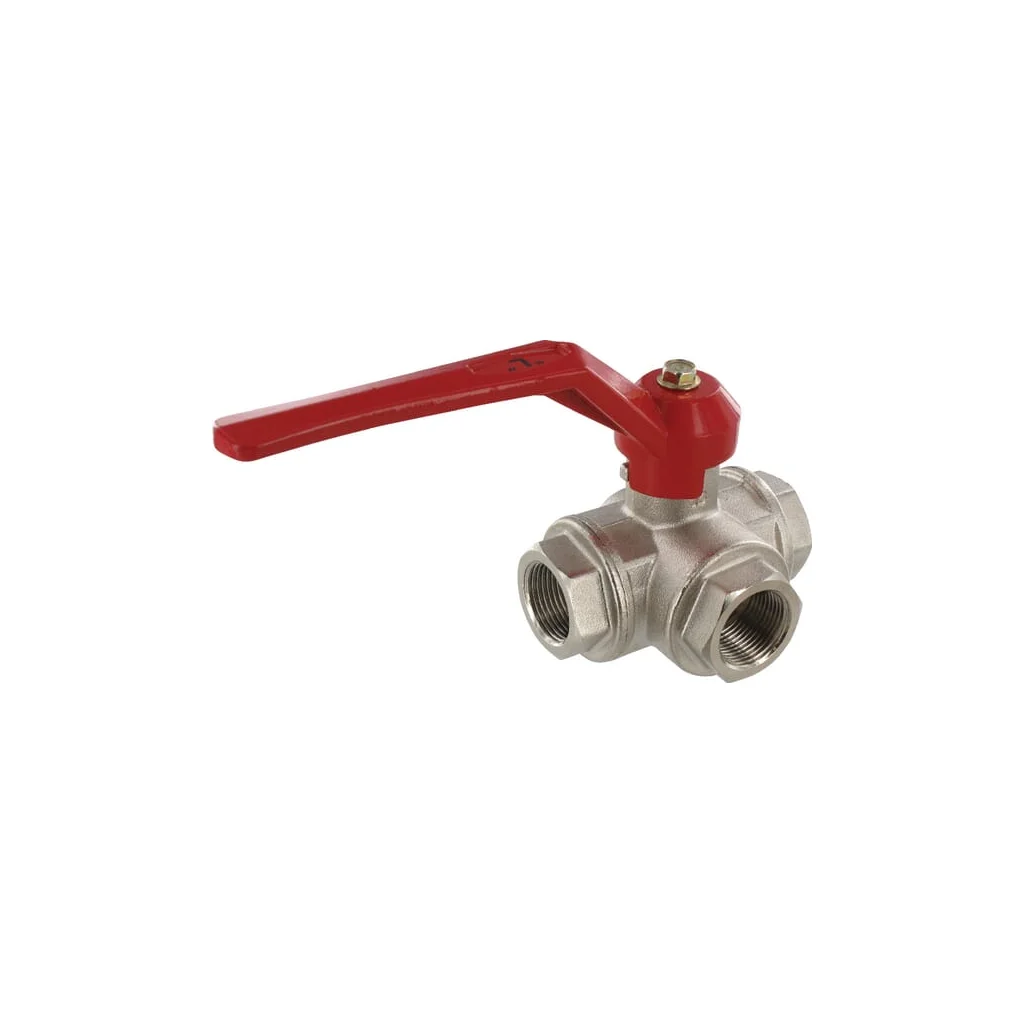 [AMAT2-330569] Robinet cu bilă cu 3 căi L 3/4" IG/IG KS334L