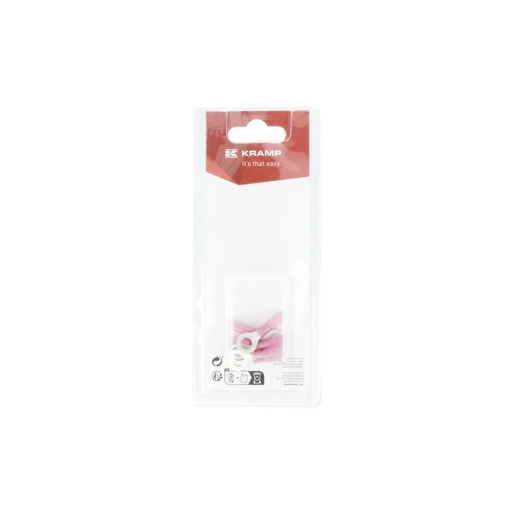 [AMAT2-330811] Terminal cablu cu inel, roșu Ø6mm - 0,5-1,0mm² (6) KRKK2005156P06B