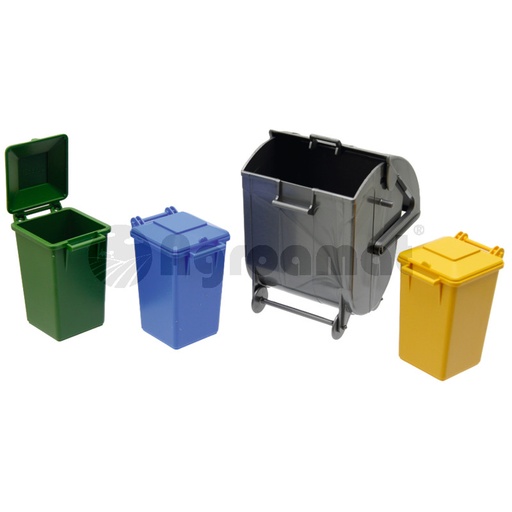 [AMAT3-90208] Set containere, 3 mici si unul mare