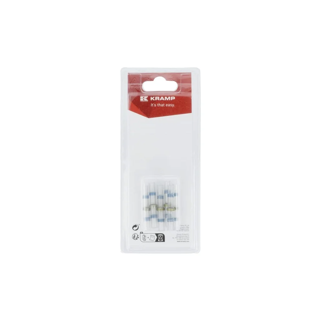 [AMAT2-331091] Conector termocontractabil albastru Ø 4,5mm - 1,5-2,5mm² (6) KRKSK301525P06B