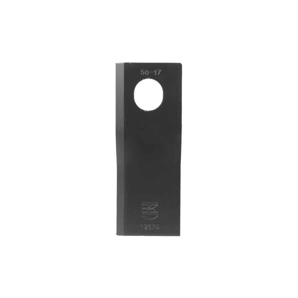 [AMAT2-331154] Lamă cositoare dreapta 126x47x4mm orificiu 23x20,5mm oval pachet 25 buc. potrivită pentru Taarup KT5611040001KR