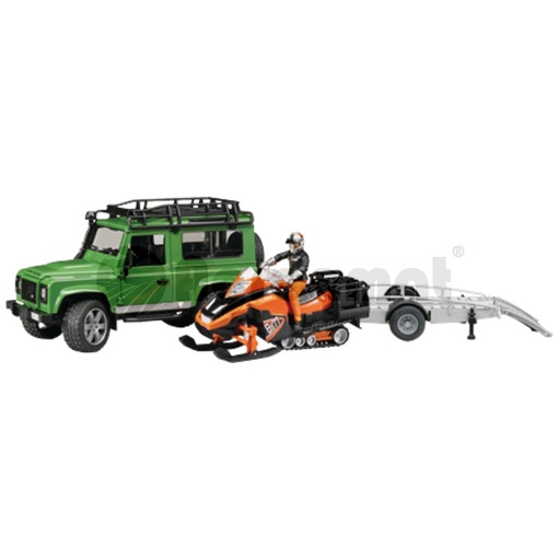 [AMAT3-90221] Masina de teren, remorca, snowmobil si sofer