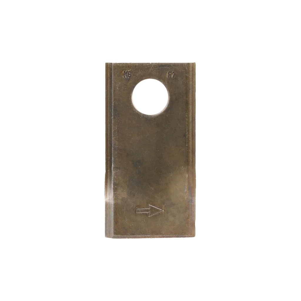 [AMAT2-331171] Lamă cositoare stânga 93x47x3mm orificiu 19mm pachet 25 buc. potrivită pentru Taarup/PZ/Vicon KT4189400001