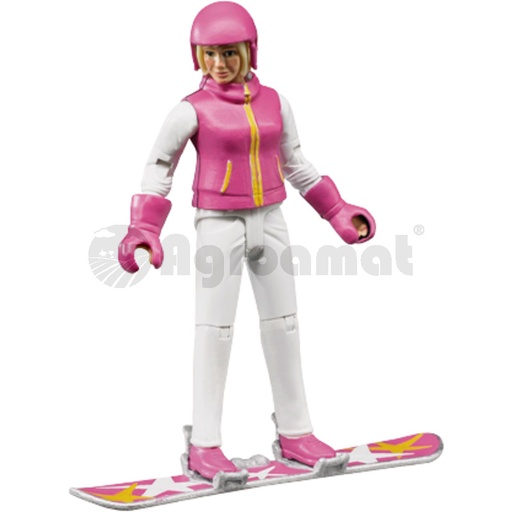 [AMAT3-90249] Soferita snowboard cu accesorii