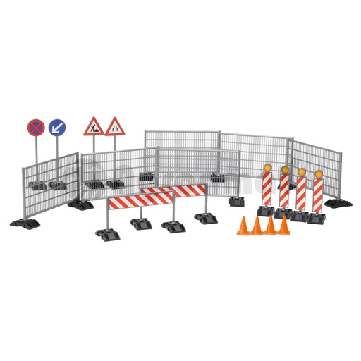 [AMAT3-90258] Accesorii, set santier - garduri, placute si piloni