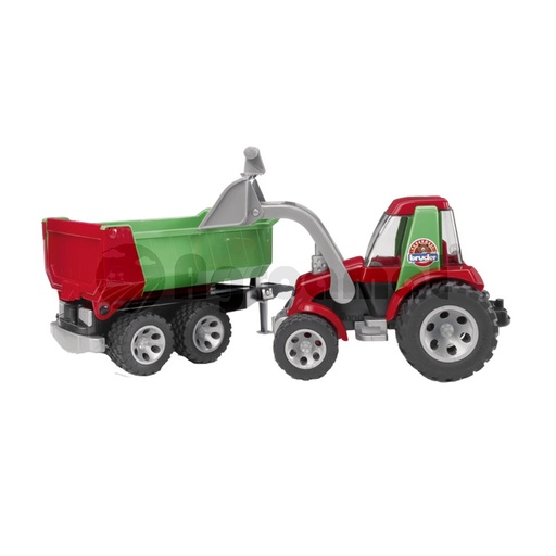 [AMAT3-90291] Tractor cu incarcator frontal si remorca