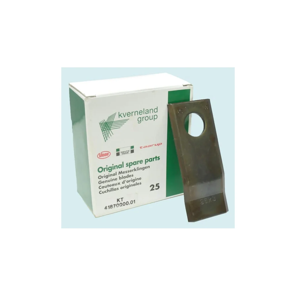 [AMAT2-331897] Lamă cositoare pachet 25 buc. potrivită pentru Taarup KT4187000001
