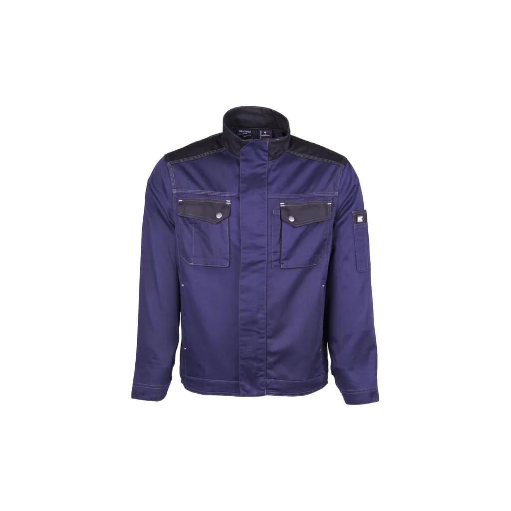 [AMAT2-332752] Jachetă de lucru unisex albastră/neagră M EU:50 Kramp Original Light KW101024079050