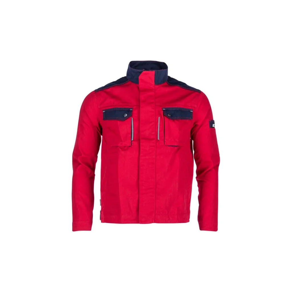 [AMAT2-332830] Jachetă de lucru unisex roșie/albastră M EU:50 Kramp Original KW101030080050