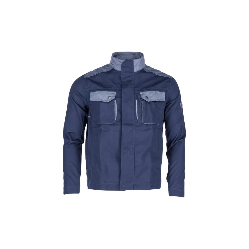 [AMAT2-332843] Jachetă de lucru unisex albastră/gri S EU:48 Kramp Original KW101030091048