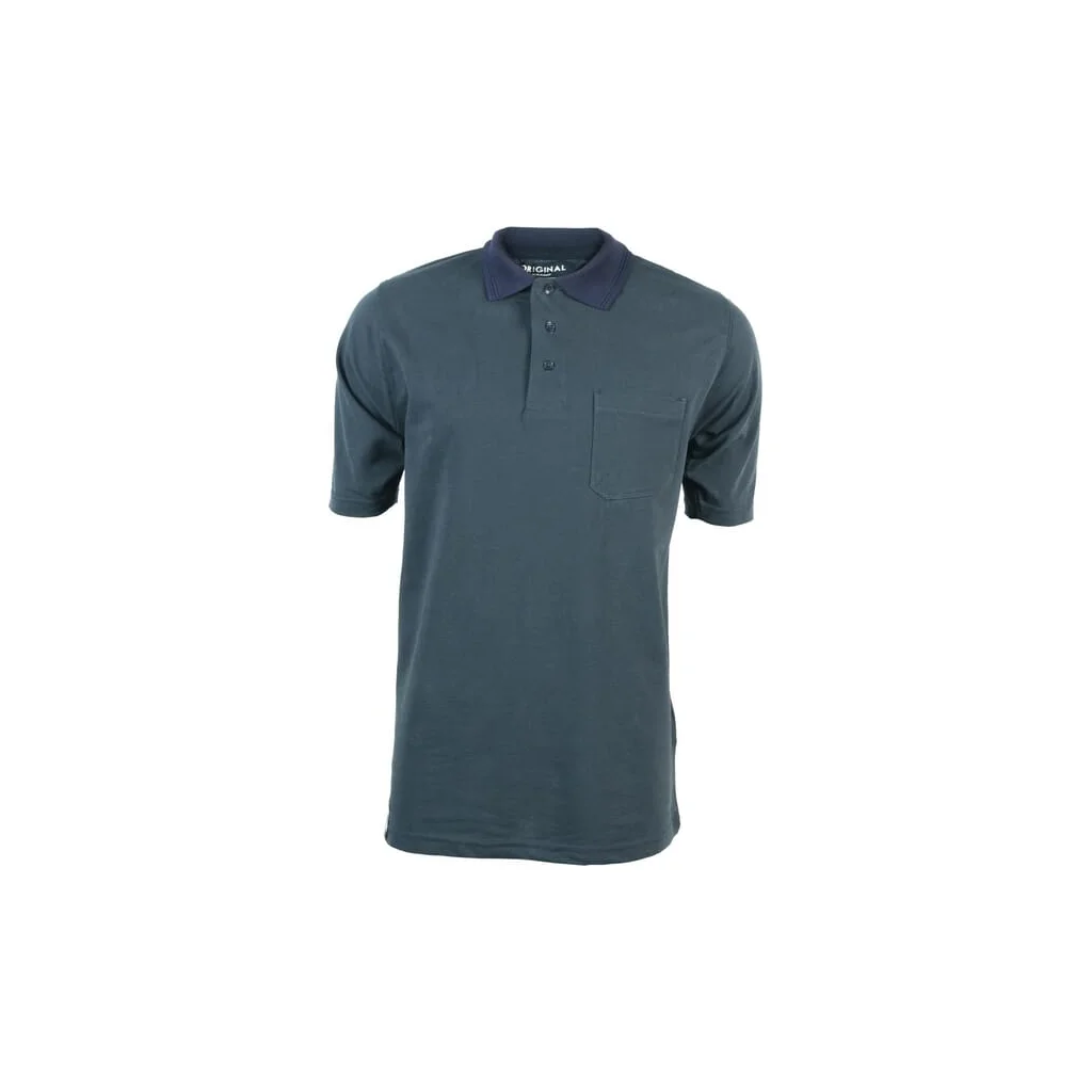 [AMAT2-333253] Tricou polo, verde/albastru, mărimea S KW106730082048