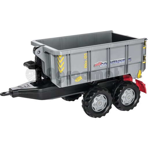 [AMAT3-90450] Container cu cupa de rezerva pentru container rolly, cu usi blocabile care se pot deschide, argintiu